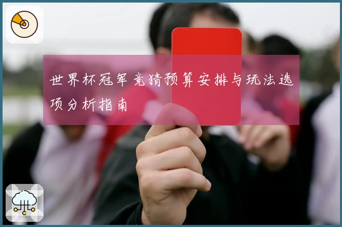 世界杯冠军竞猜预算安排与玩法选项分析指南