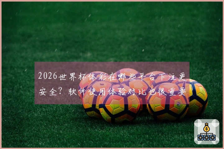 2026世界杯体彩在哪些平台下注更安全?软件使用体验对比也很重要
