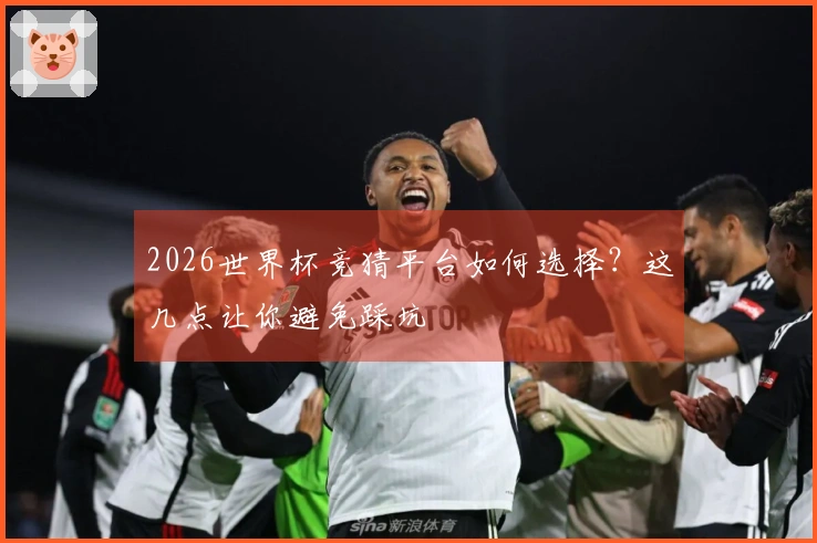 2026世界杯竞猜平台如何选择?这几点让你避免踩坑